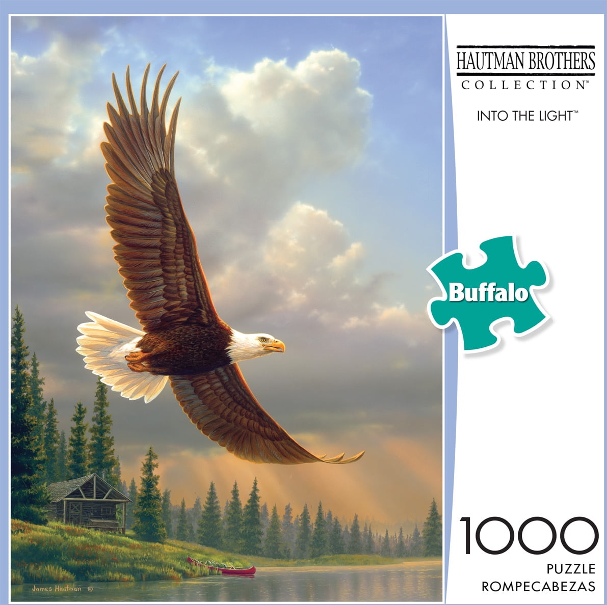 Buffalo Games Hautman Brothers - Into the Light 1000 Pieces Jigsaw Puzzle