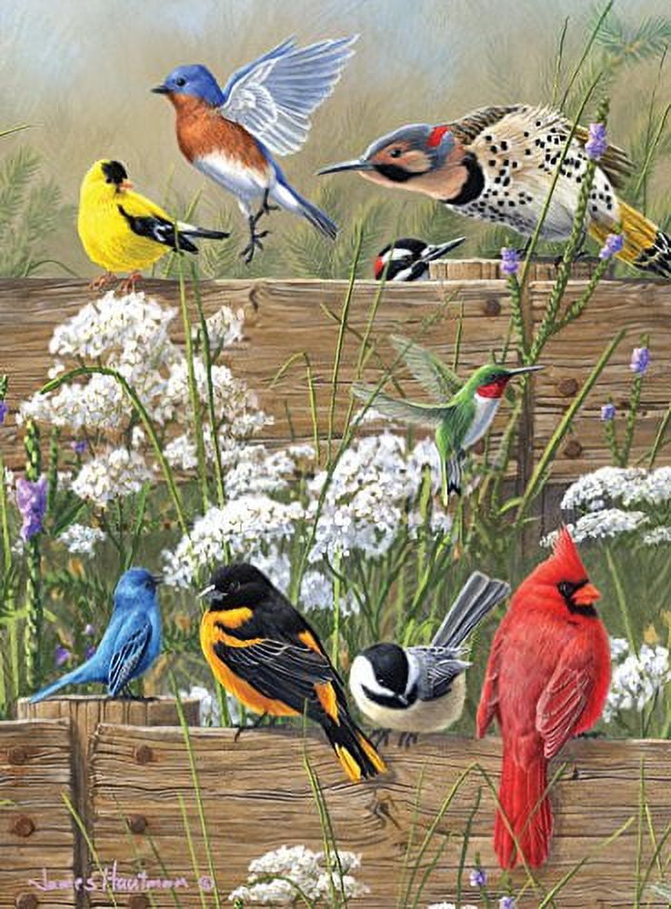 Buffalo Games Hautman Brothers Songbird Menagerie Jigsaw Puzzle