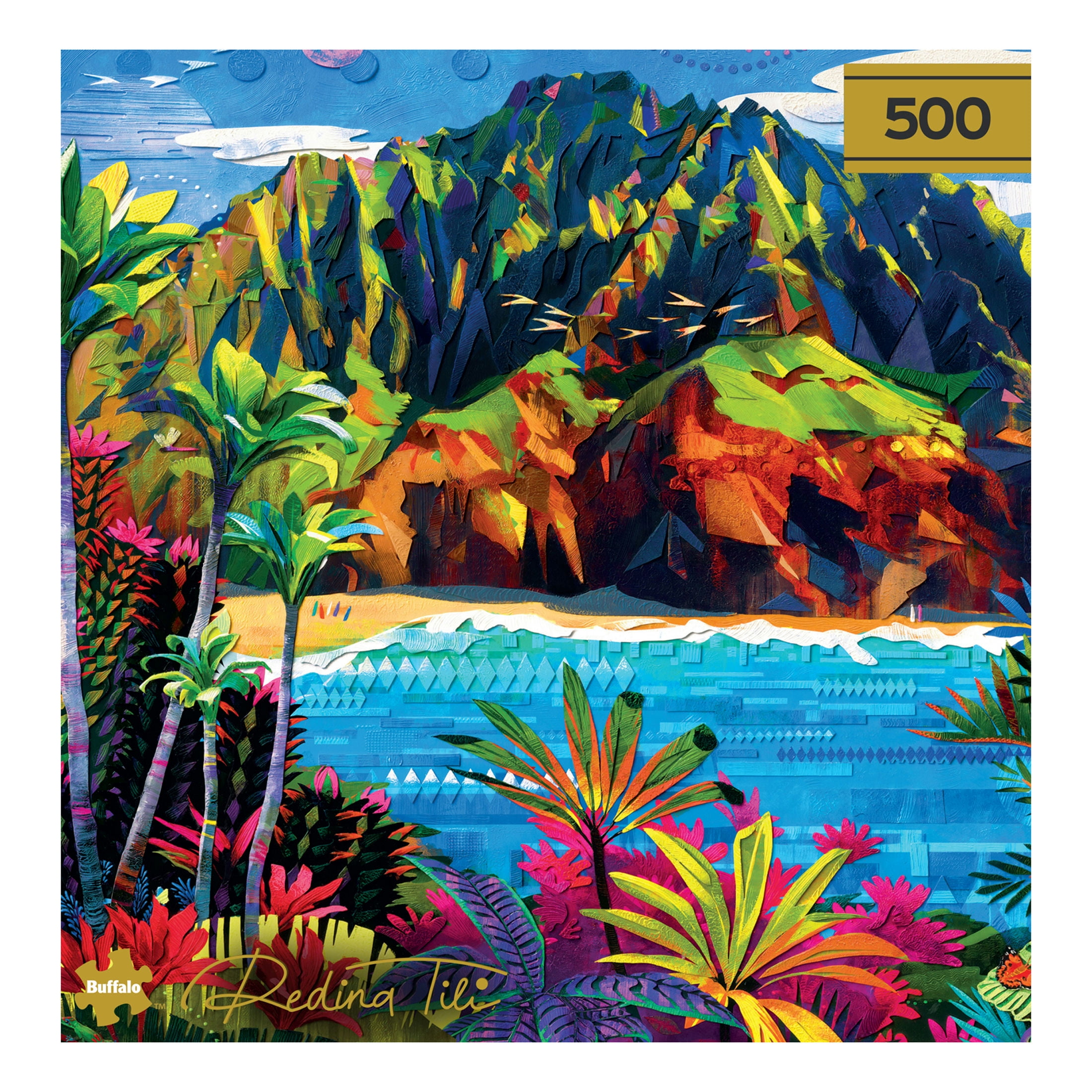 Buffalo Games Hawaii Spectrum 500-Piece Interlocking Jigsaw