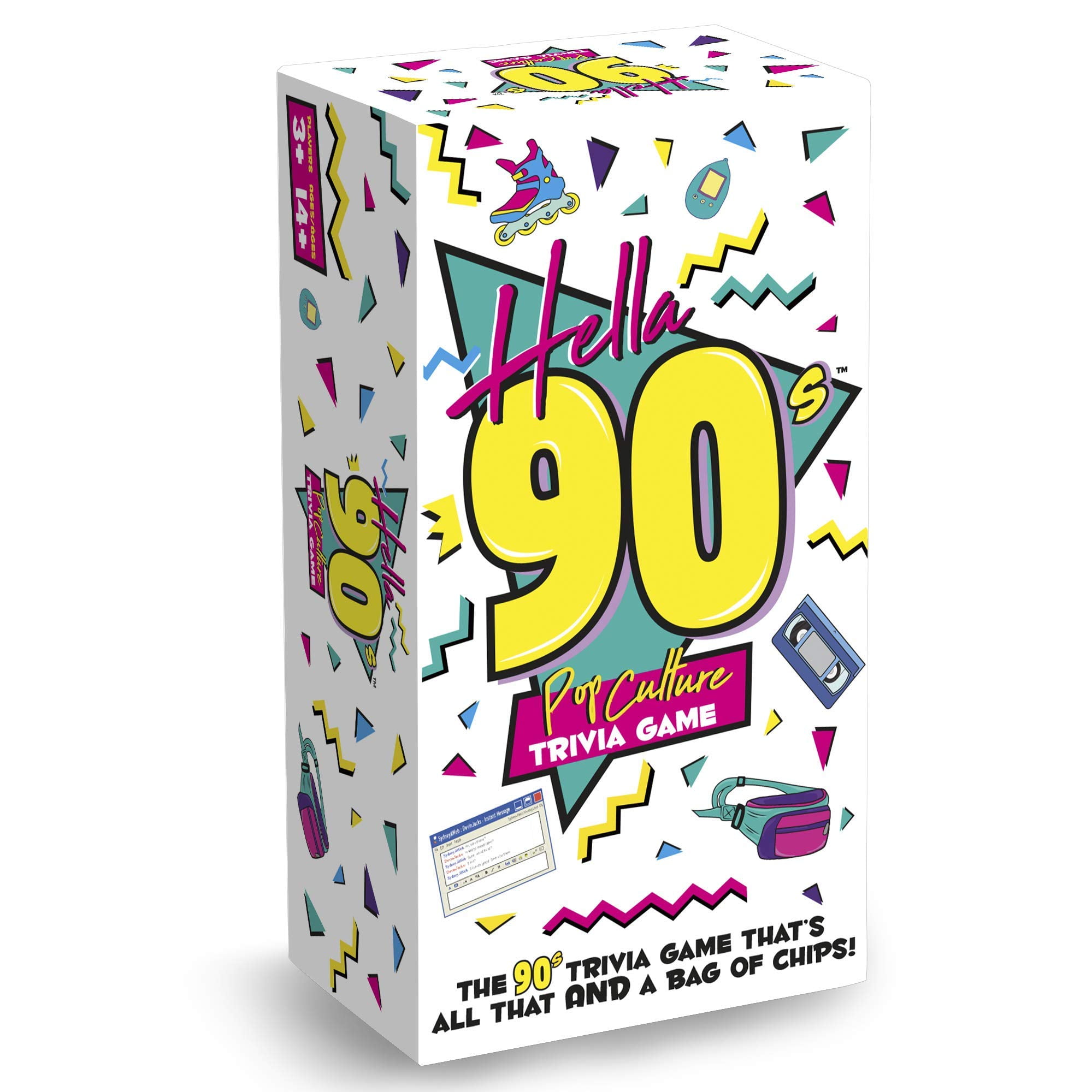 Buffalo Games Hella 90's MMF7 - Pop Culture Trivia Game Brown - Walmart.com