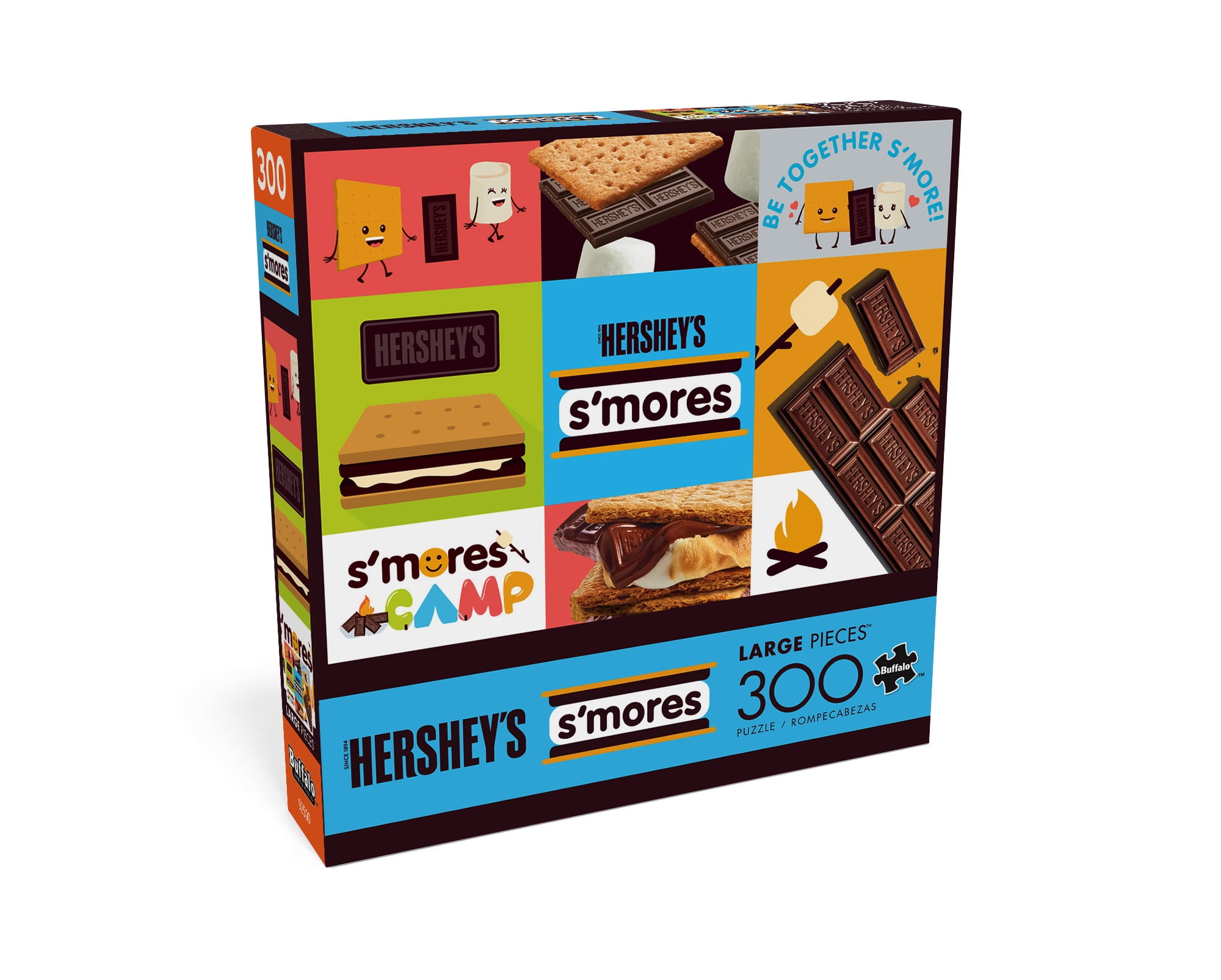 Buffalo Games Hershey's S'mores Collage 300-Piece 21.25 x 15-Inch