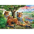 thumbnail image 1 of Buffalo Games Hidden Tigers Puzzle, 500 Piece, 1 of 3