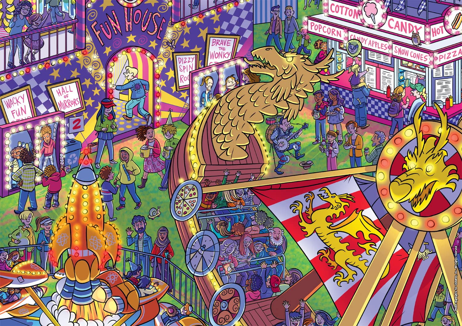 Buffalo Games - Highlights - Highlights BSL1 Hidden Pictures - 300 ...