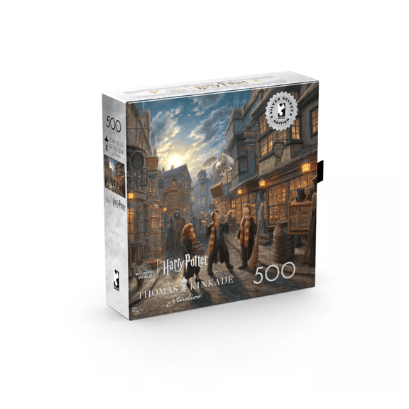 Buffalo Games Impulse Harry Potter Diagon Alley Jigsaw Puzzle - 500pc: Fantasy Theme, Cardstock Paper Material