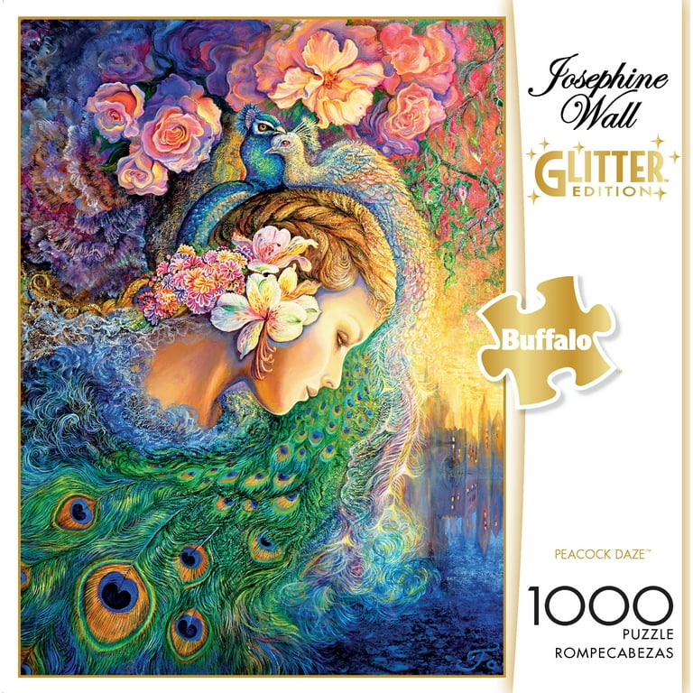 Buffalo Games - Josephine Wall - Peacock Daze - 1000 Piece Jigsaw