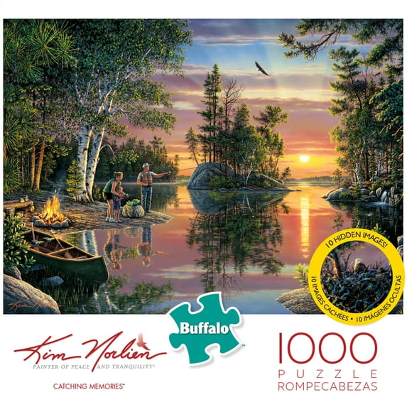 Buffalo Games Kim Norlien Catching Memories Puzzle, 1000 Piece