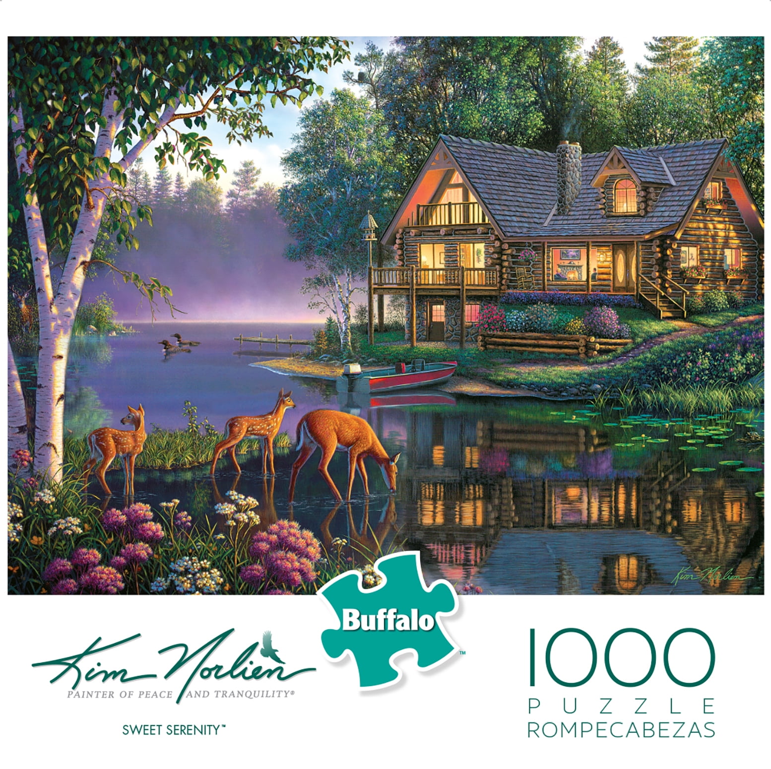 Buffalo Games Sweet Serenity 1000 Piece Jigsaw Puzzle Art