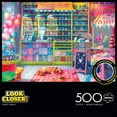 thumbnail image 1 of Buffalo Games 500-Piece Look Closer Collection Sweet Treats Jigsaw Puzzle, 1 of 6