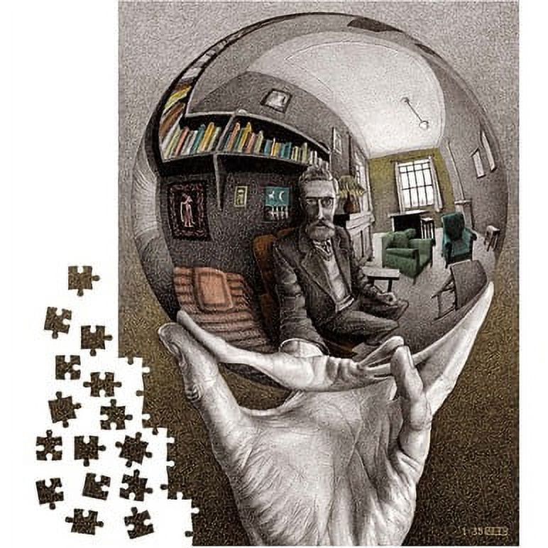 Buffalo Games M.C. Escher - Self Portrait: 1000 Pcs - Walmart.com
