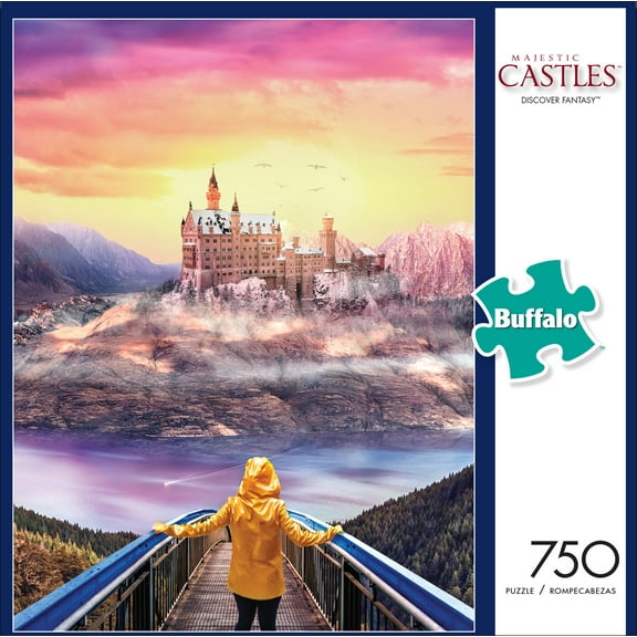 Buffalo Games - Majestic Castles - Discover Fantasy - 750 Piece Jigsaw Puzzle