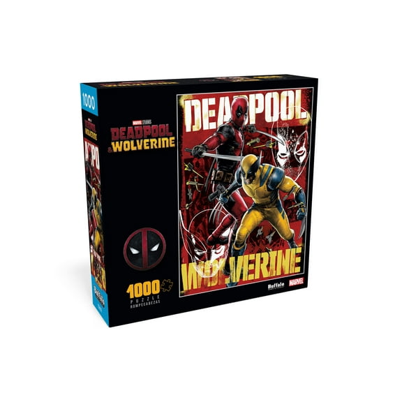 Buffalo Games Marvel Best Bubs 1000-Piece 26.75 x 19.75-inch Interlocking Jigsaw Puzzle for Adults Ages 14+
