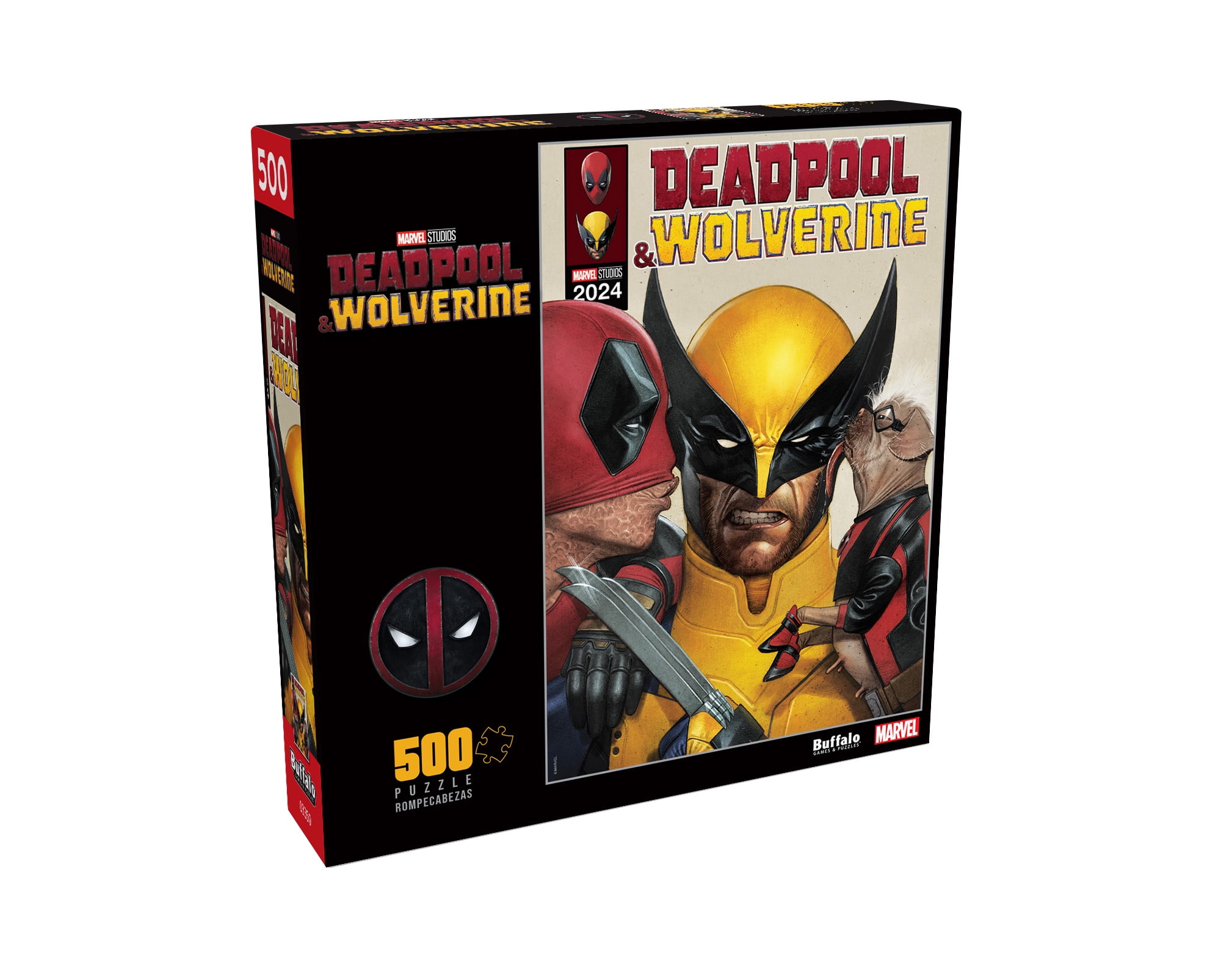 Buffalo Games Marvel Deadpool Comic Book 500-Piece 21.25 x 15-Inch