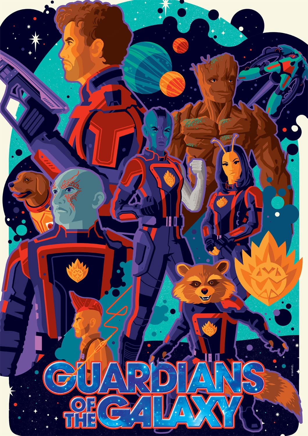 Buffalo Games Marvel 'It’s Good To Have Friends' 500-Piece Jigsaw Puzzle - Guardians Of The Galaxy