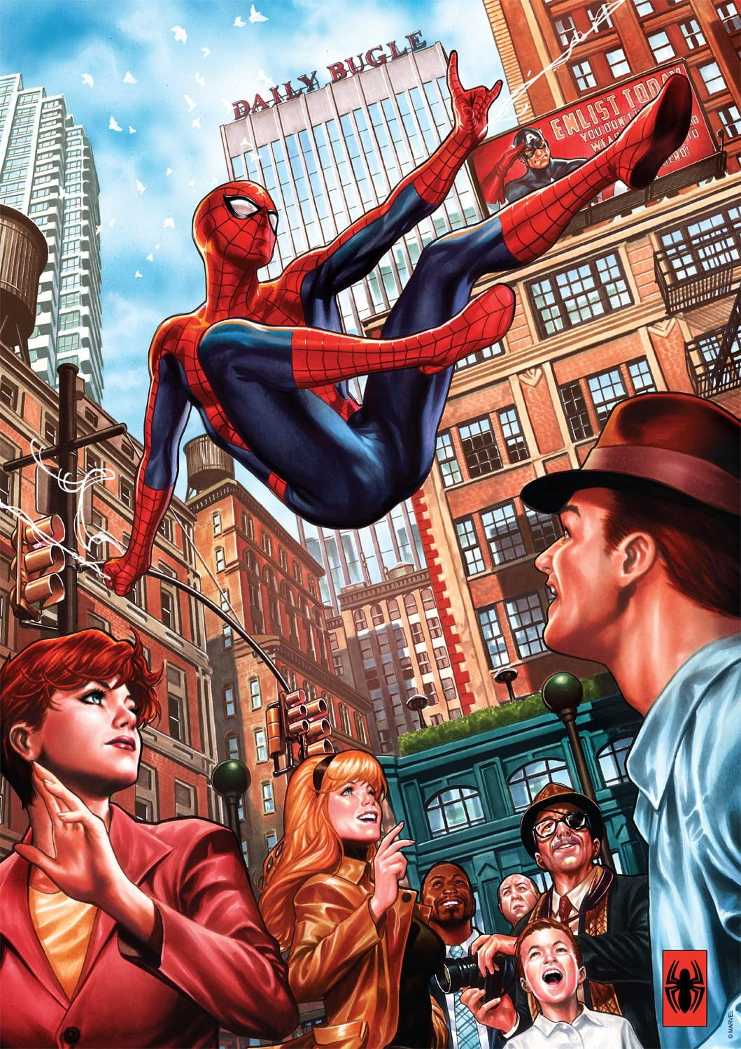 Buffalo Games | Games | Buffalo Games Marvel 00 Piece Puzzle In