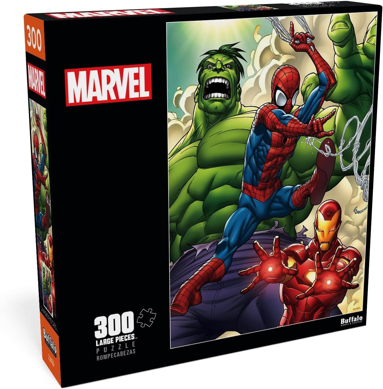 Buffalo Games Marvel Black Panther #1 1000-Piece Puzzle - Alex Ross Art, 26.75 X 19.75 Inches