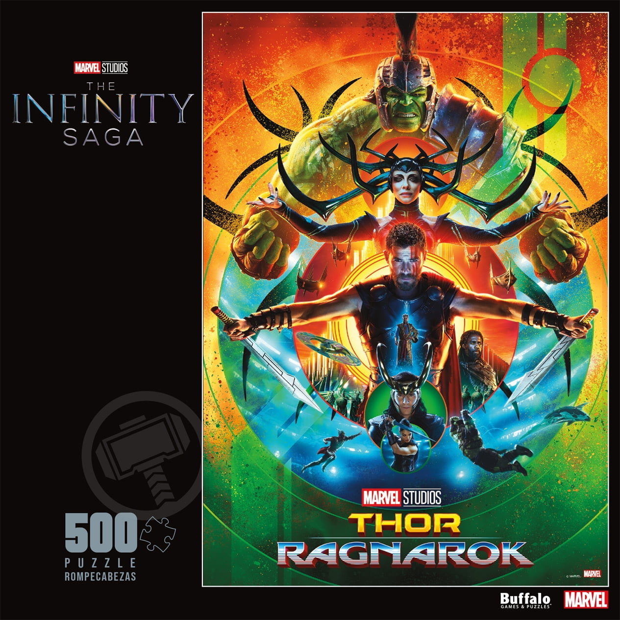 Buffalo Games - Marvel: Thor Ragnarok - 500 Piece Jigsaw Puzzle ...