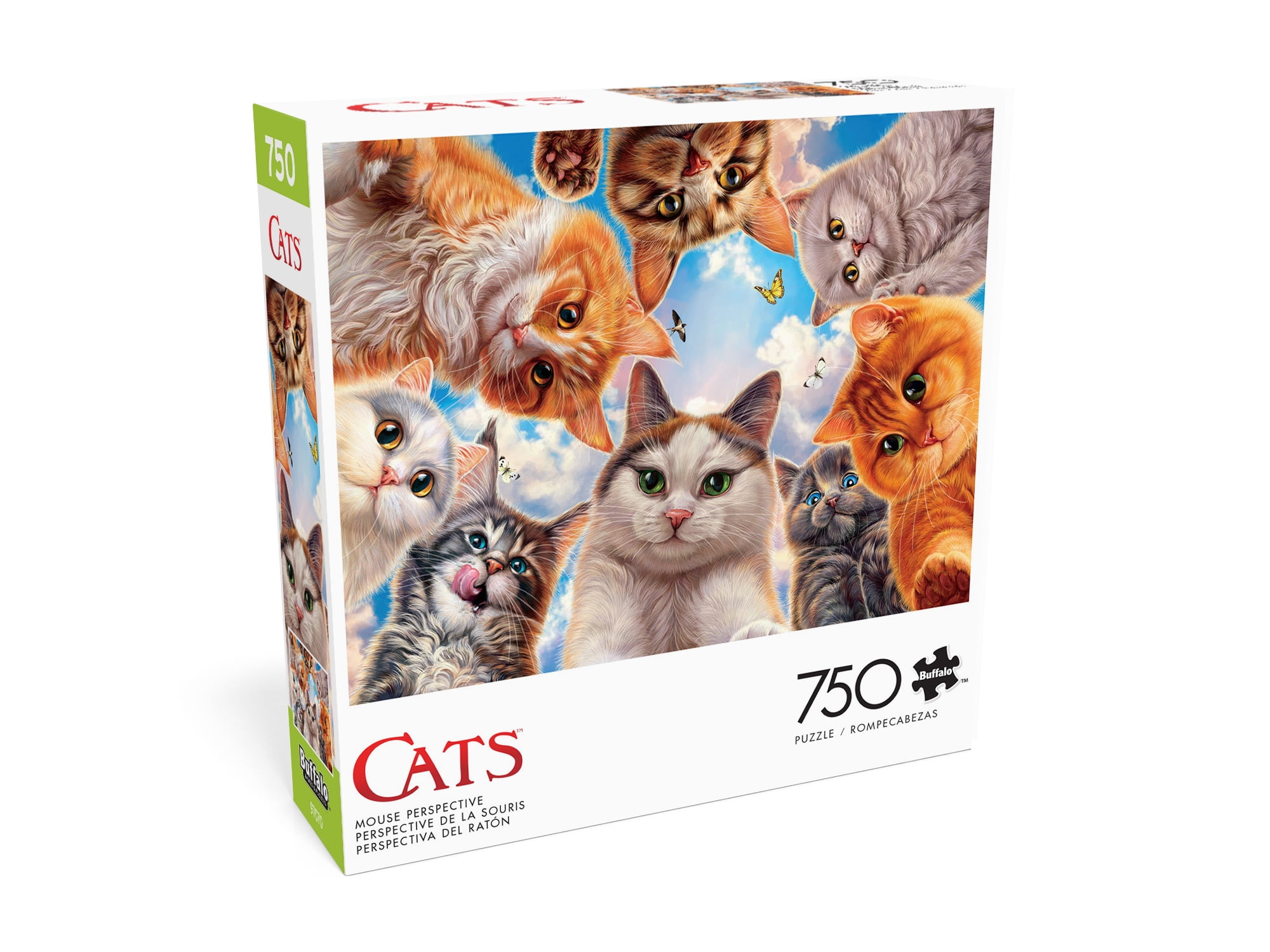 Buffalo Games Mouse Perspective 750-Piece 24 x 18-Inch Interlocking Jigsaw Puzzle for Adults Ages 14+