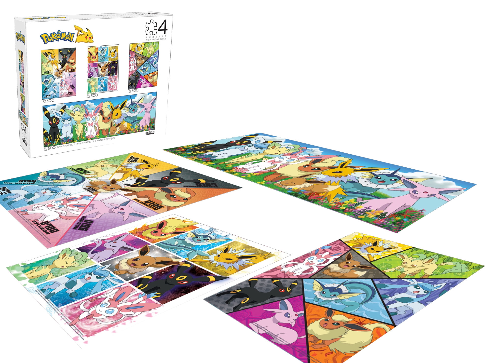 Buffalo Games Multi-Piece Pokemon Eevee Montage Adult Interlocking
