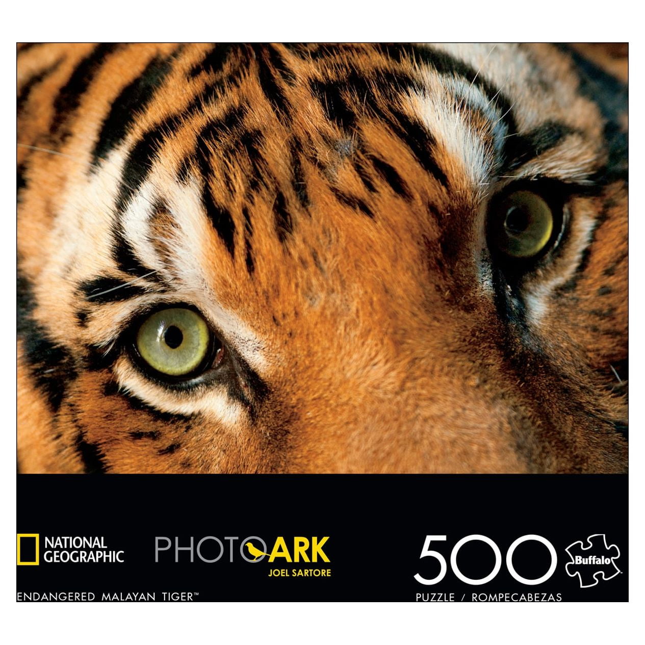 Tiger 'Ferocious Bengal Tiger' 3D Wood Jigsaw Puzzle