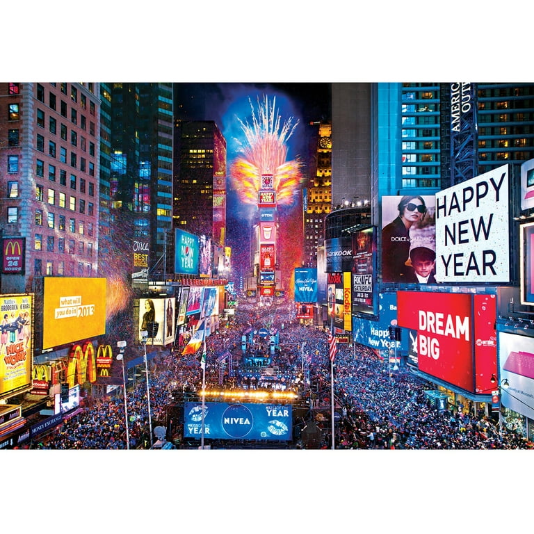 Times Square New Years Eve Puzzle, 2000 Pieces, Buffalo