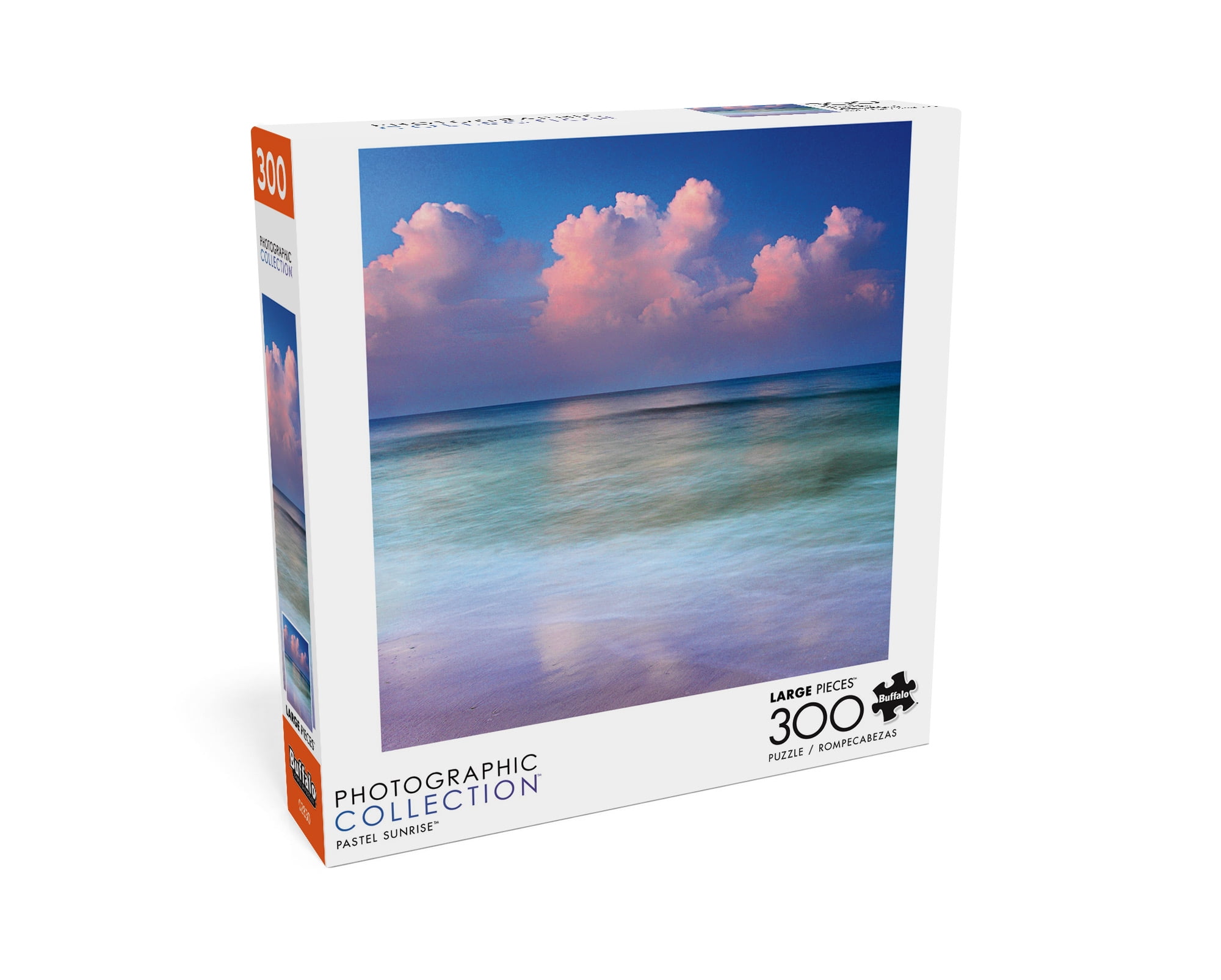 Buffalo Games Photographic Collection Pastel Sunrise 300-Piece Interlocking Jigsaw Puzzle for Adults Ages 14+