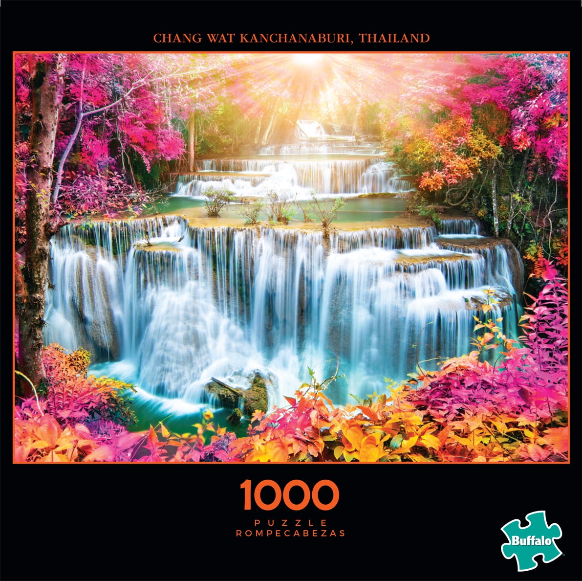 Buffalo Games Photography Chang Wat Kanchanaburi, Thailand 1000 Pieces Jigsaw Puzzle