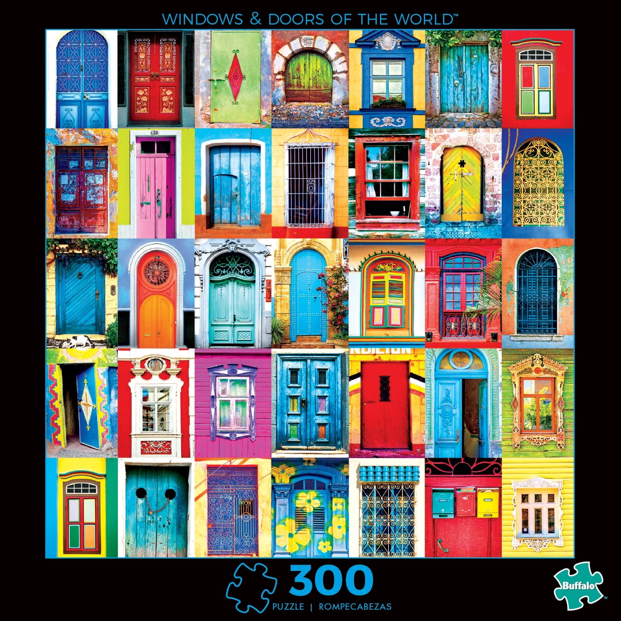 Buffalo Games Photography Windows & Doors of the World Jigsaw Puzzle