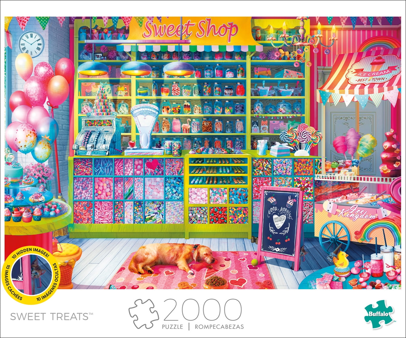Buffalo Games Playful Art Sweet Treats 2000-Piece 38.5 x 26.5-Inch