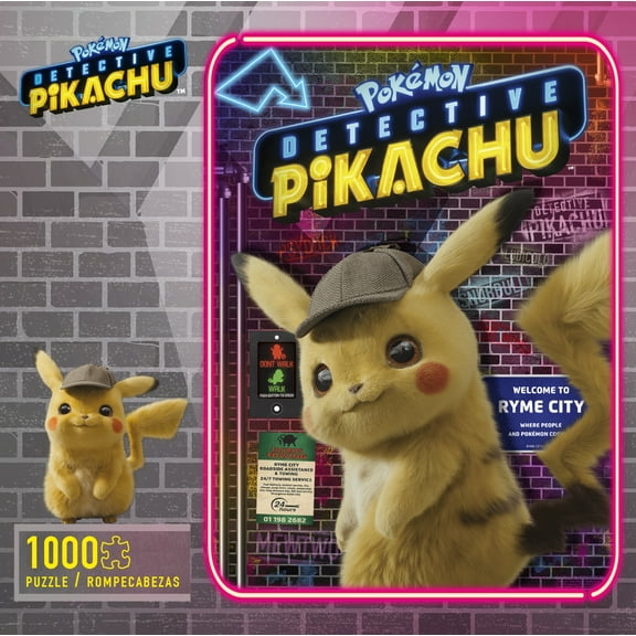 Buffalo Games Pokemon Detective Pikachu 1000 Piece Jigsaw Puzzle