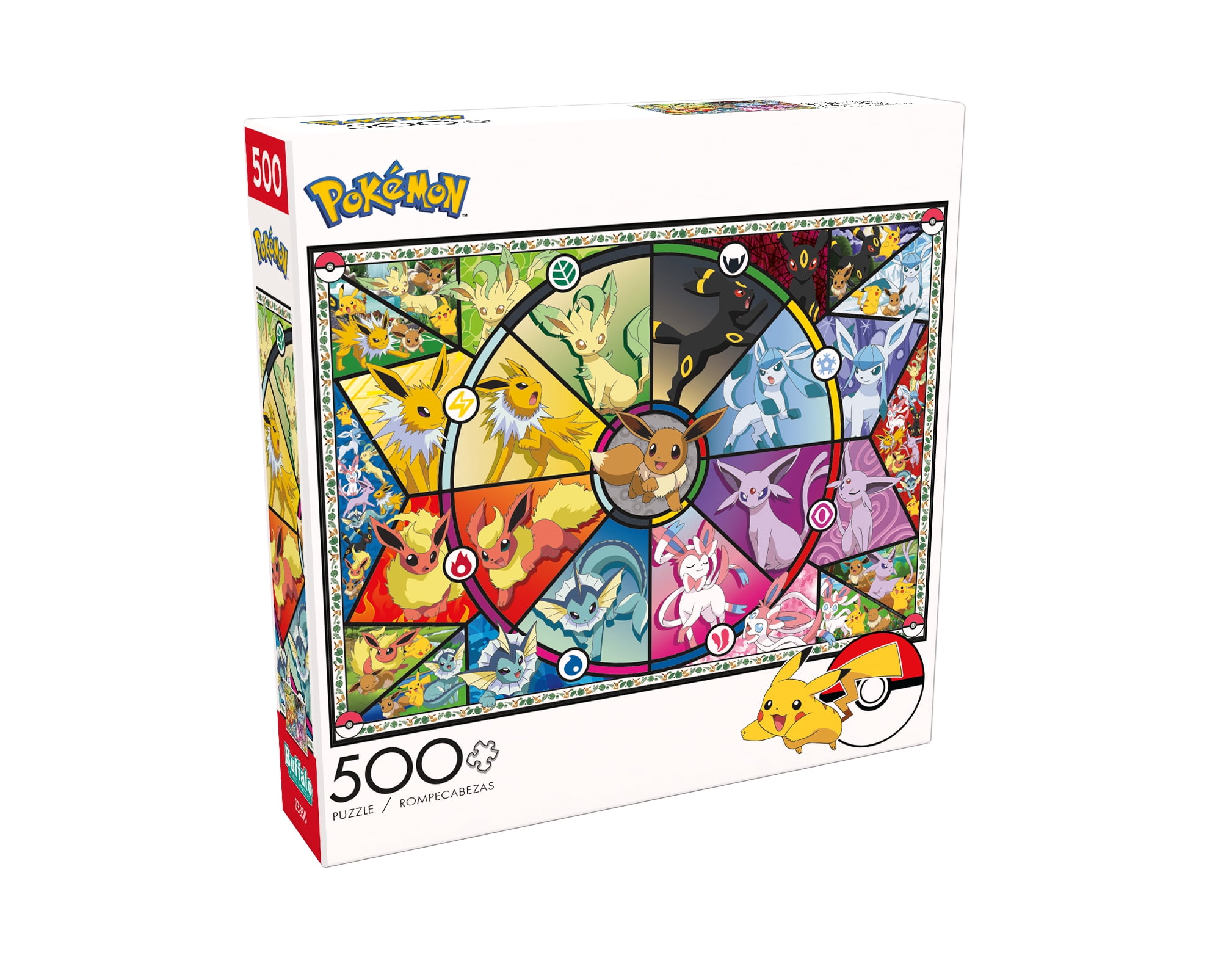 Buffalo Games Pokemon Eevee Evolutions Series 1 500 Piece Jigsaw Puzzle