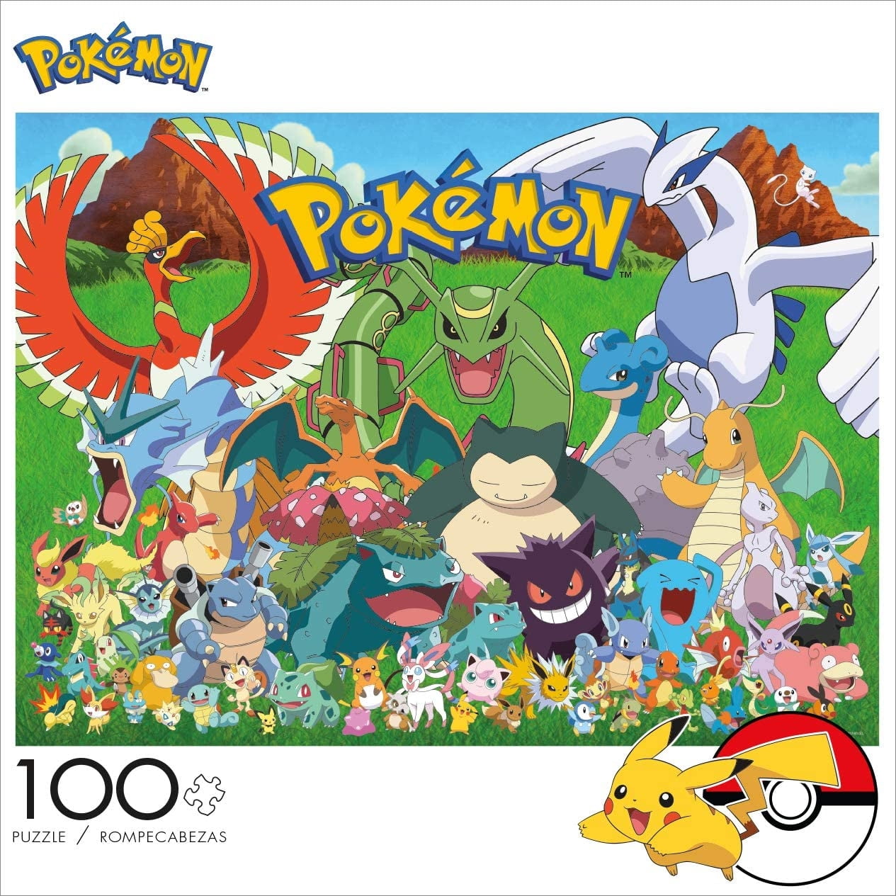 Buffalo Games Pokemon Fan Favorites 100 Piece Jigsaw Puzzle
