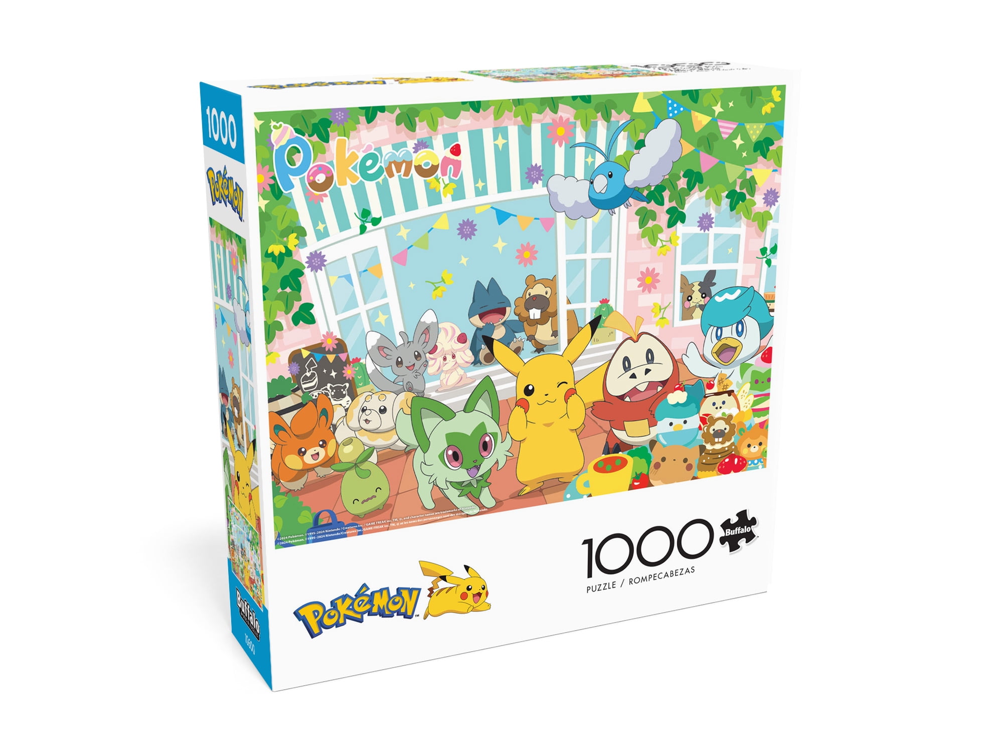 Buffalo Games Pokemon Happy Cafe 1000-Piece Interlocking Jigsaw Puzzle for Adults Ages 14+