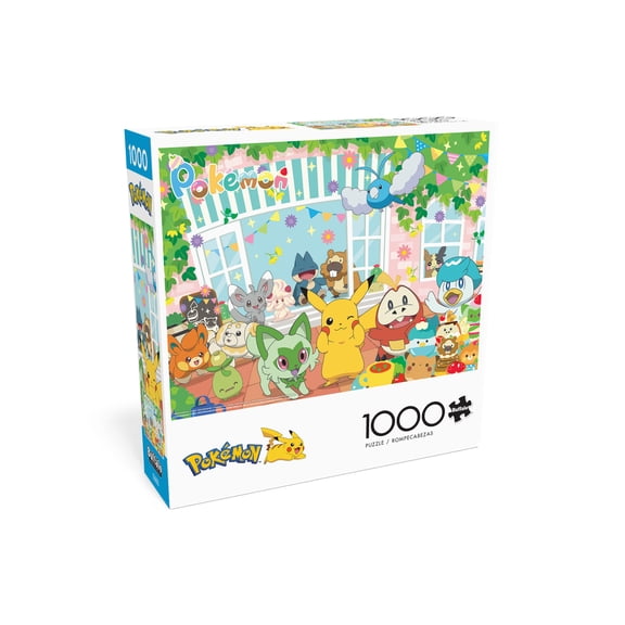 Buffalo Games Pokemon Happy Cafe 1000-Piece Interlocking Jigsaw Puzzle for Adults Ages 14+