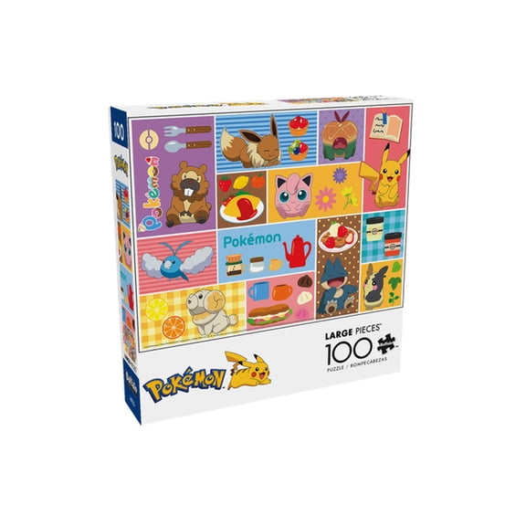 Buffalo Games Pokemon Treats 100-Piece 15 x 11-Inch Interlocking Jigsaw Puzzle for Children Ages 6+