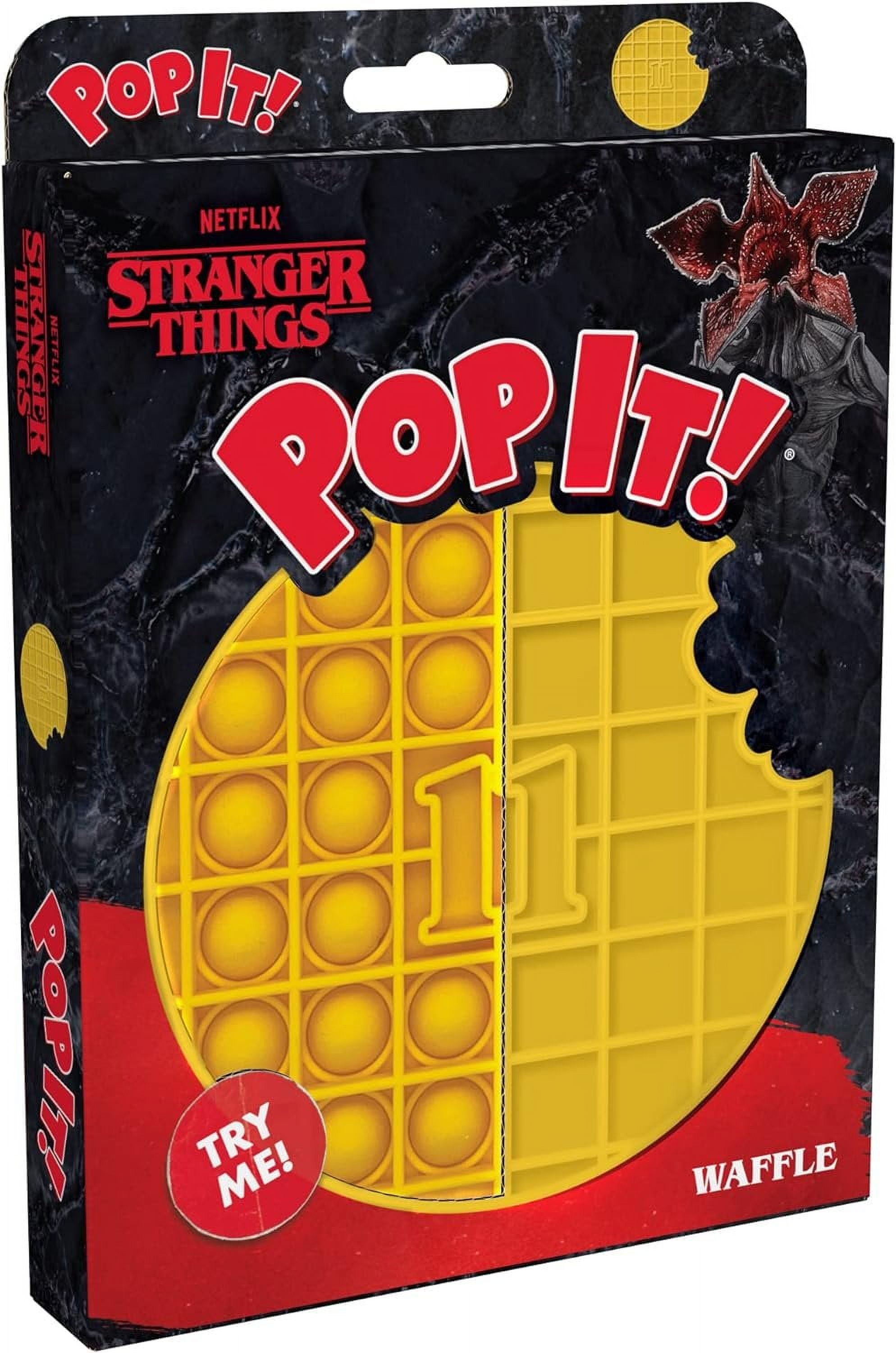 Buffalo Games - Pop It! - Stranger Things - Waffle