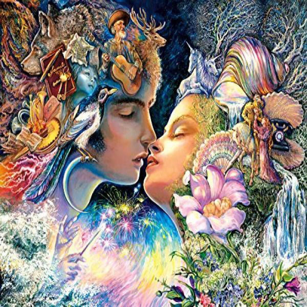 Buffalo Games Prelude to a Kiss by Josephine Wall Jigsaw Puzzle (1000 Piece)