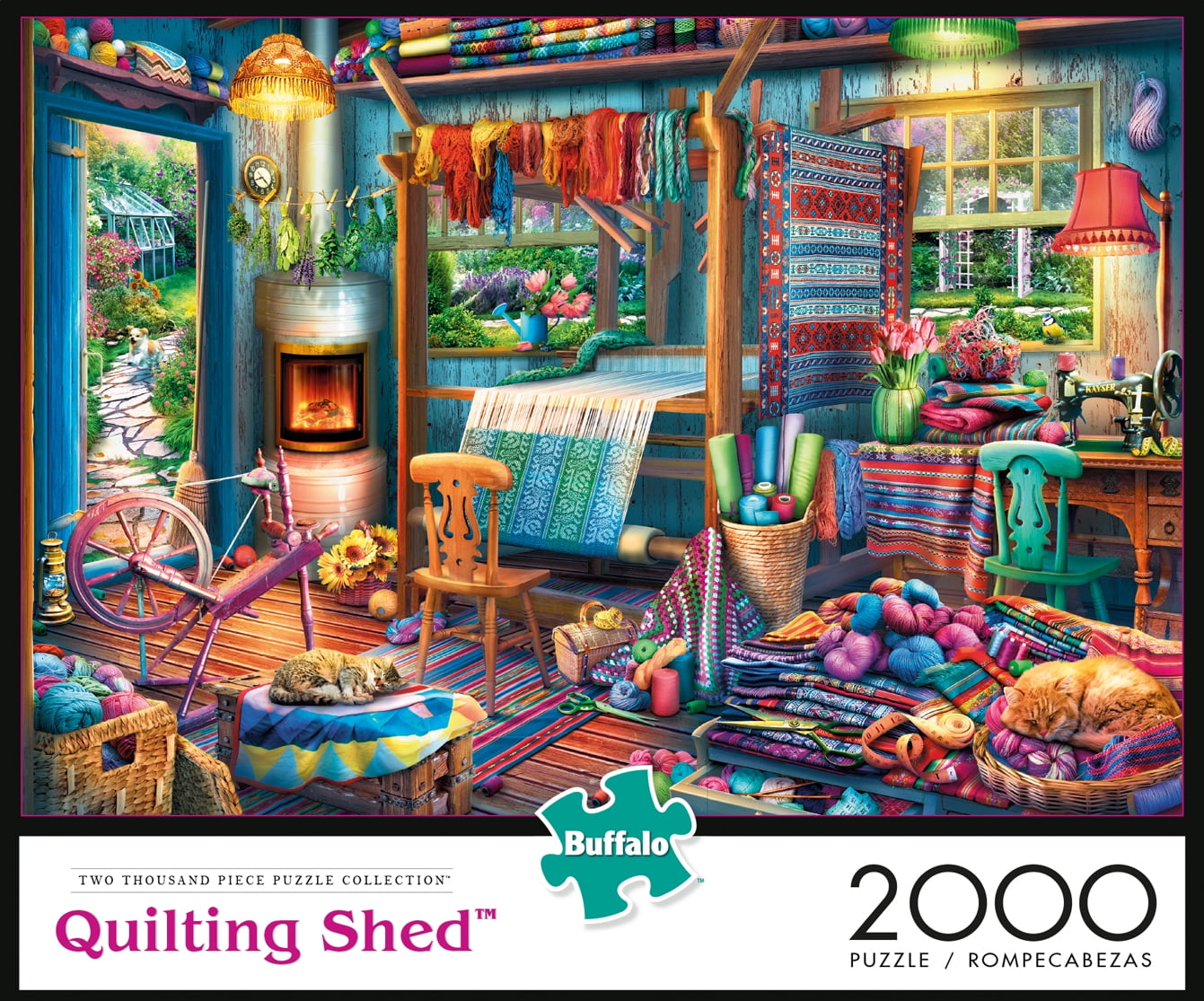 Buffalo Games - Quilting Shed - 2000 Piece Jigsaw Puzzle