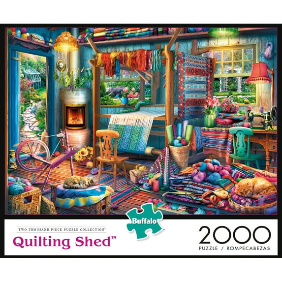 Buffalo Games - Quilting Shed - 2000 Piece Jigsaw Puzzle