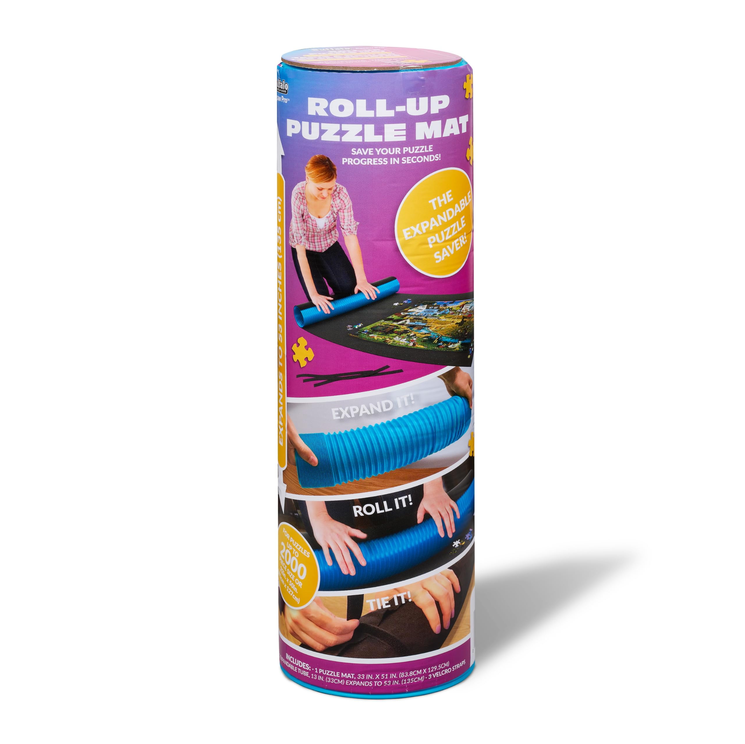 Buffalo Games Rollup DHF10 Puzzle Mat Jumbo Size for up to 2000