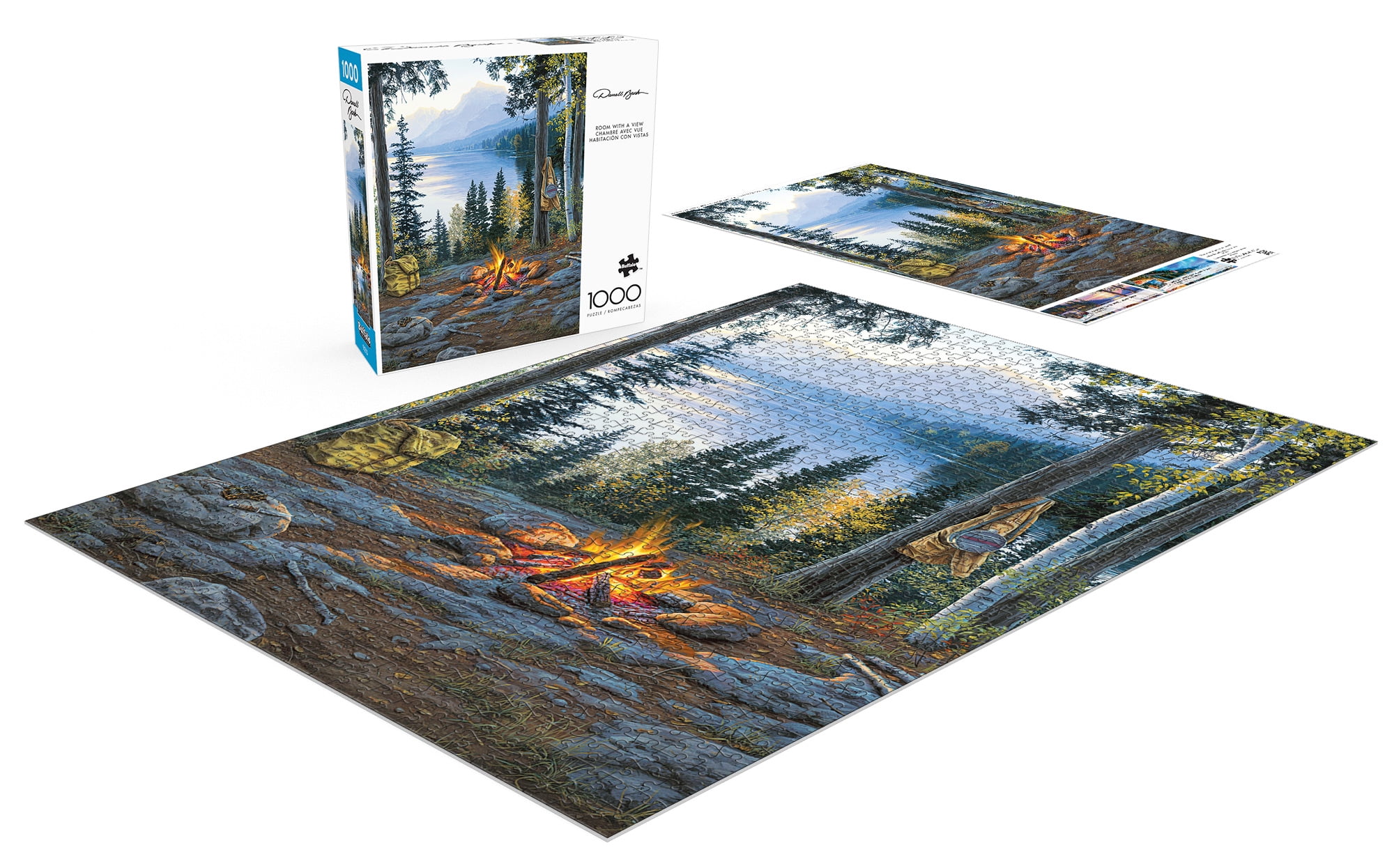 Buffalo Games Room with a View 1000-Piece 26.75 x 19.75-inch Interlocking Jigsaw Puzzle for Adults Ages 14+