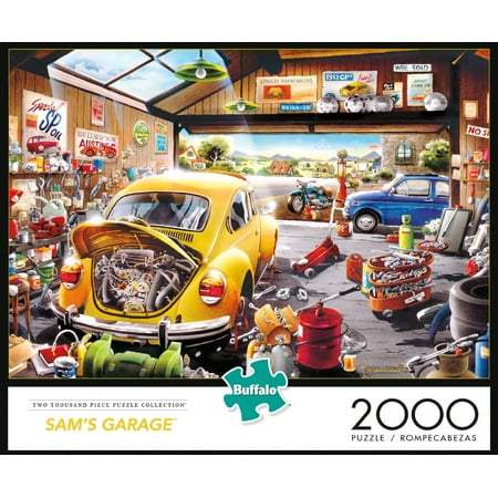 Buffalo Games Sam's Garage 2000 Piece Jigsaw Puzzle
