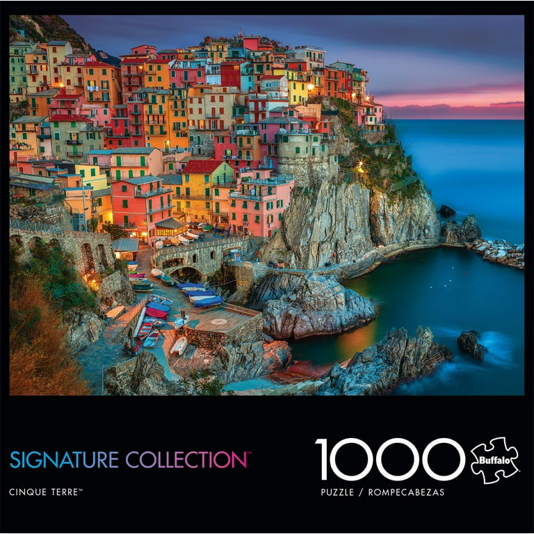 Buffalo Games Signature Collection Cinque Terre 1000 Pieces Jigsaw
