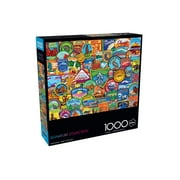 Buffalo Games Signature Collection National Park Patches 1000-Piece Interlocking Jigsaw Puzzle for Adults Ages 14+