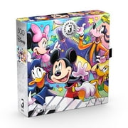 Ceaco Silver Select Disney Mickey's Music 500-Piece Interlocking Jigsaw Puzzle for Adults Ages 14+