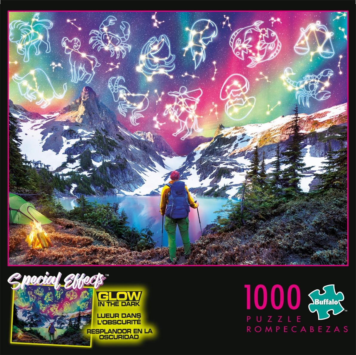 Buffalo Games 1000-Piece Special Effects Collection Zodiac Mountain Jigsaw Puzzle