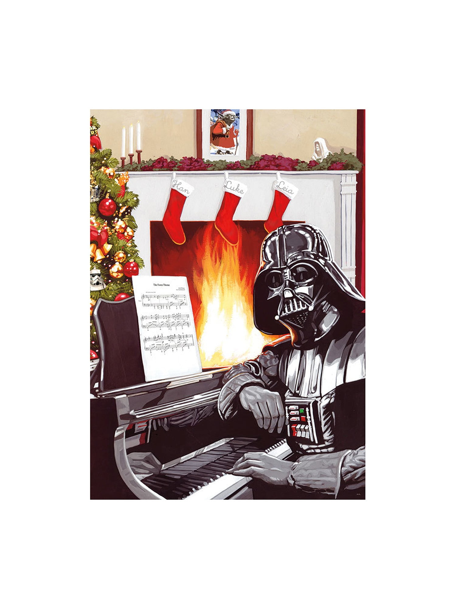 Buffalo Games Star Wars A Very Vader Christmas Puzzle, 300 Piece