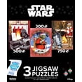 thumbnail image 1 of Buffalo Games Star Wars Holiday Three Interlocking Jigsaw Puzzles, 1 of 5