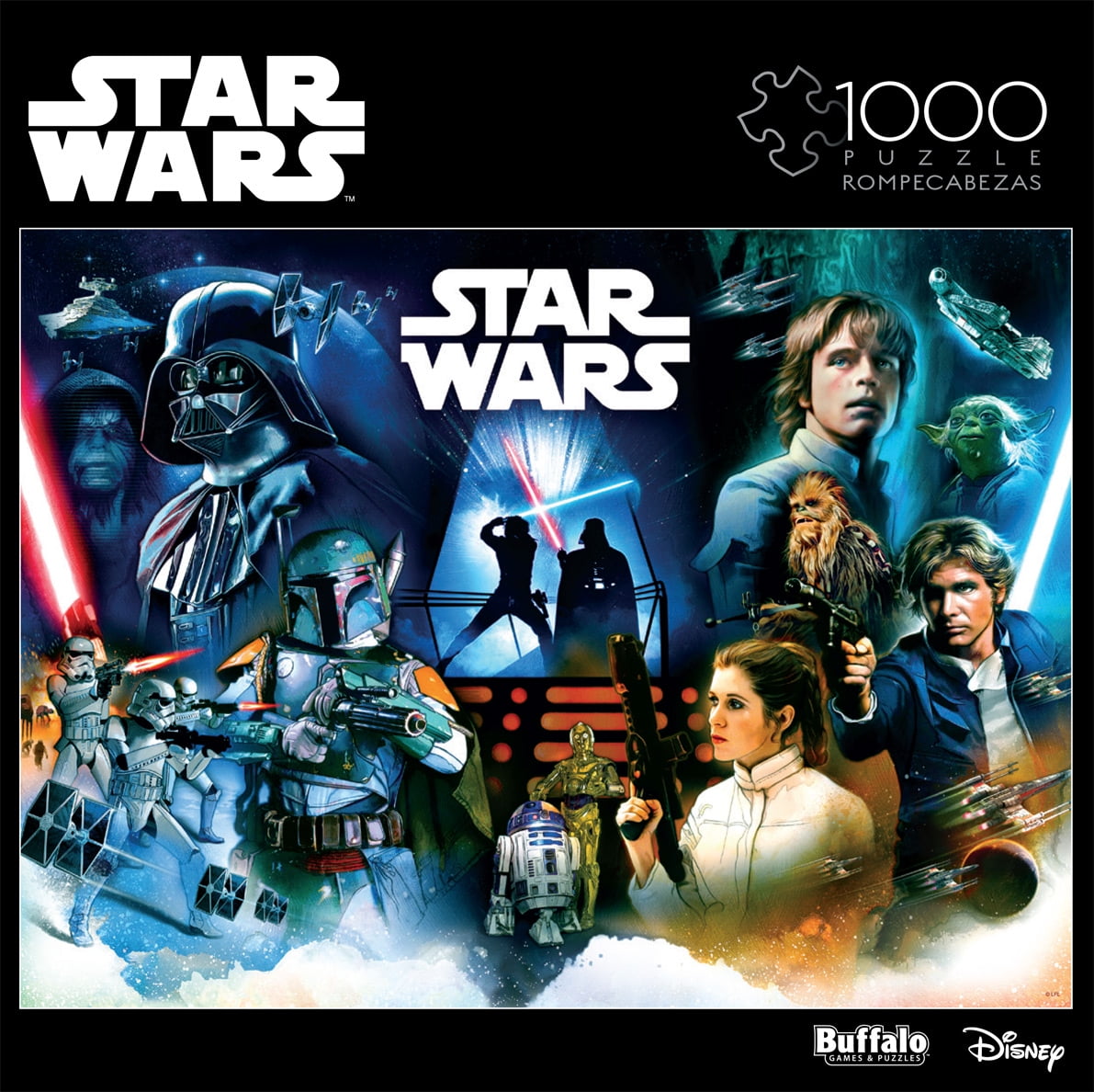 Buffalo Games Star Wars #1 Comic Variant Cover 1000 Pieces Jigsaw Puzzle 