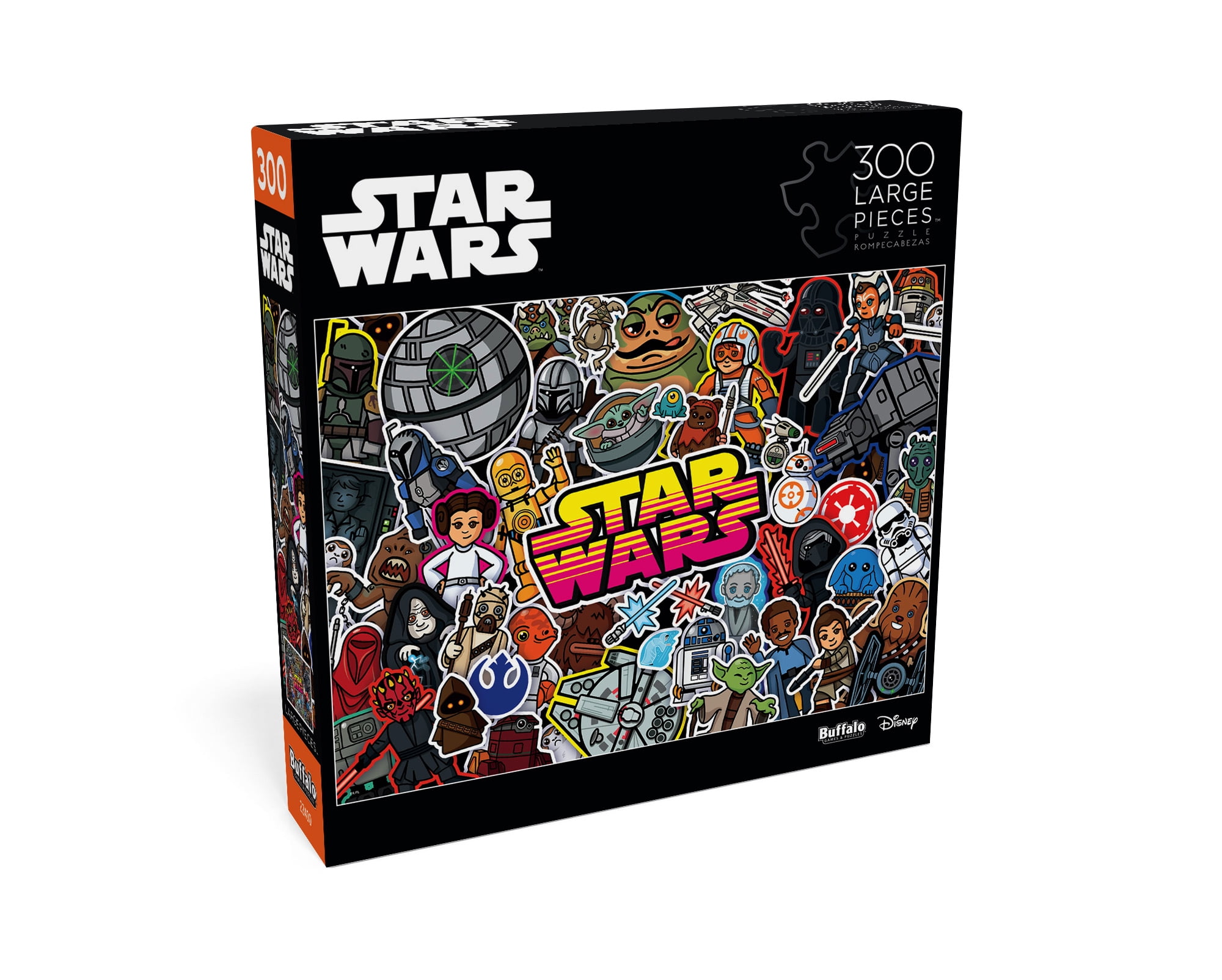 Buffalo Games Star Wars Sticker Collage 300-Piece Interlocking