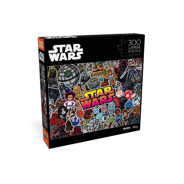 Buffalo Games Star Wars Sticker Collage 300-Piece Interlocking